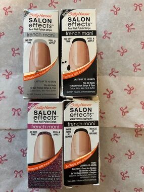 Sally Hansen Salon Effects French Mani Nail Strips - Neutral Pink Tips